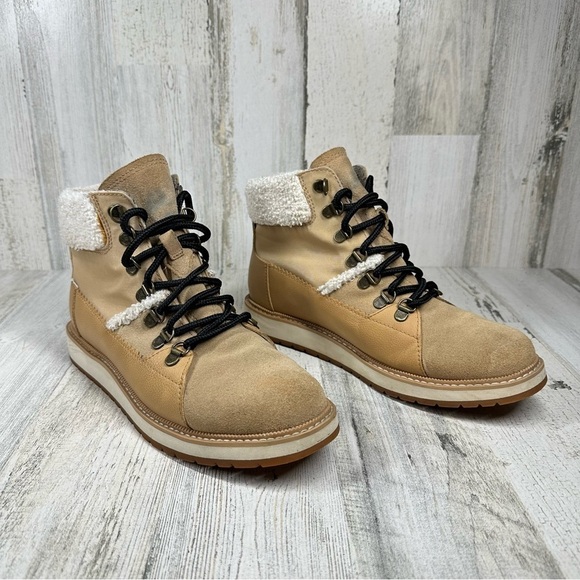 TOMS Mesa Hiking Lace Up Boot Desert Sand #446 - Picture 2 of 12
